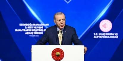 Cumhurbaşkanı Erdoğan, Ankara Havalimanı açılışından seslendi, ''Kimsenin bizi hedeflerimizden alıkoymasına müsaade etmiyoruz..."
