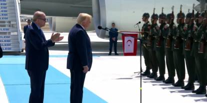 Trump'tan askerlere Türkçe selam: Merhaba Asker!