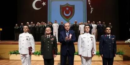 Erdoğan gururla duyurdu: 26 ülkeden kurmay subayları eğittik!