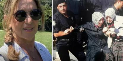 Tijen Mergen'den 28 Şubat'ı hortlatan skandal paylaşım: Mezuniyet töreninde çarşaflı öğrenciler, takke takan babalar...