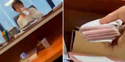 Belediyedeki rüşvet görüntüleri ortaya döküldü: Oraya koy ben oradan alırım