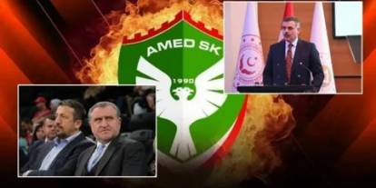 Amedspor maçına bakanlar konuk oluyor: Mustafa Çiftçi ve Osman Aşkın Bak tribünde olacak
