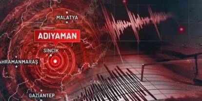 Adıyaman'da peş peşe deprem oldu!