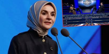 Milyoner’de yarışmacı bilemediği o soruya, Bakan Göktaş'tan yanıt gecikmedi