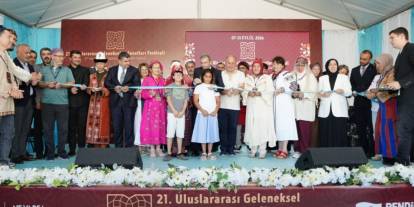 21. Uluslararası Geleneksel El Sanatları Festivali Başladı