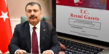 Fahrettin Koca vakıf kurdu: Karar Resmi Gazete'de yayımlandı