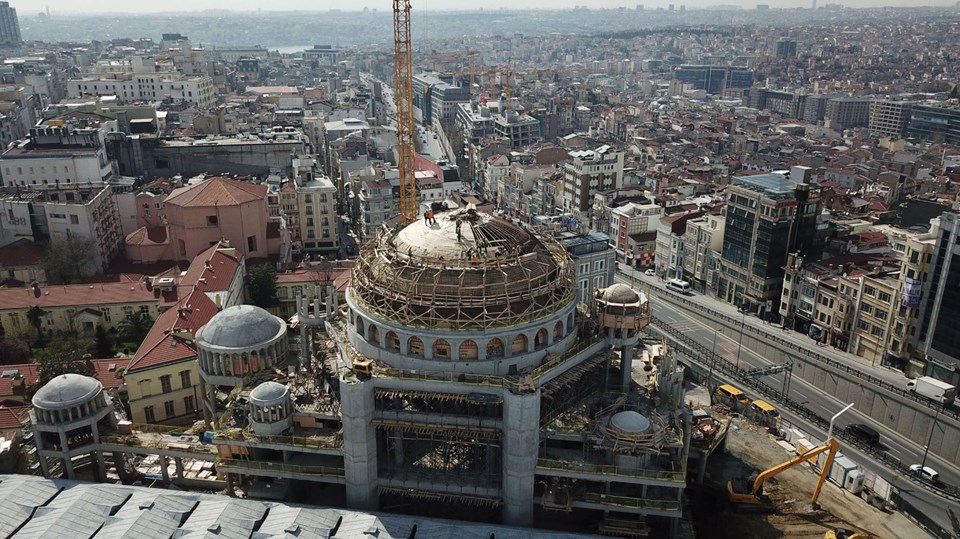 Taksim Camii'nde Son Durum! Bu Yıl İbadete Açılacak