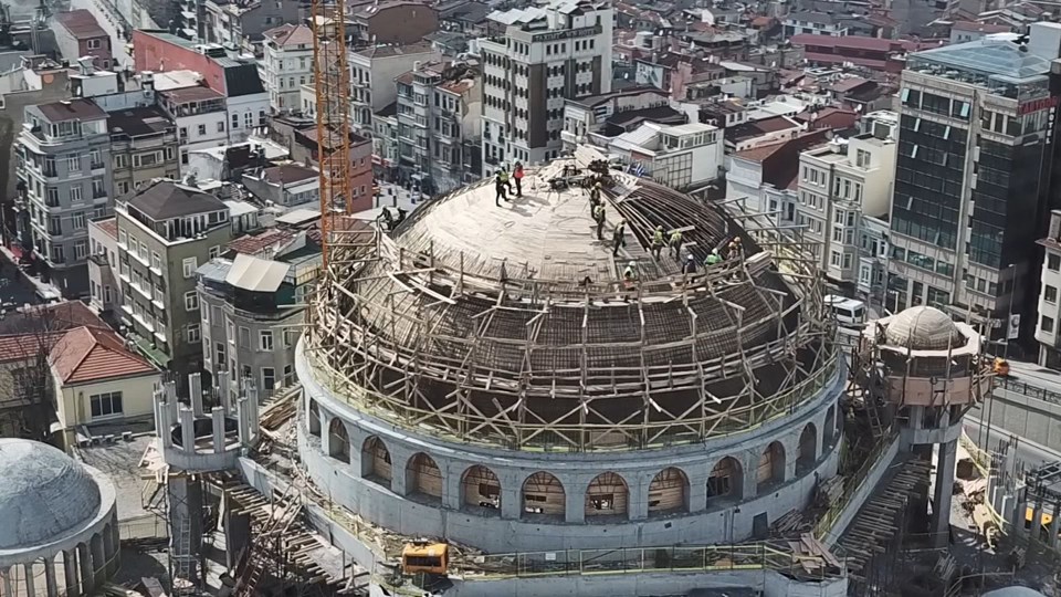 Taksim Camii'nde Son Durum! Bu Yıl İbadete Açılacak