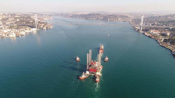 Dev Platform İstanbul Boğazı'nda