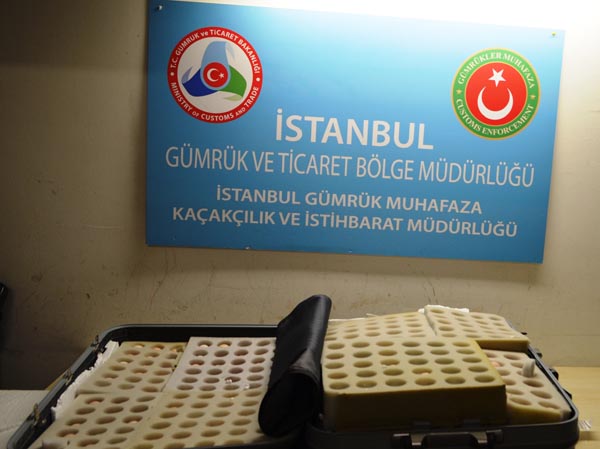 Atatürk Havalimanı'nda Bir Bavuldan 802 Ejderha Yumurtası Çıktı