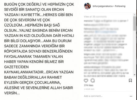 Billur Yazgan Kimdir | Babası Kapıcı Cafer Ercan Yazgan'ı Neden Reddetti