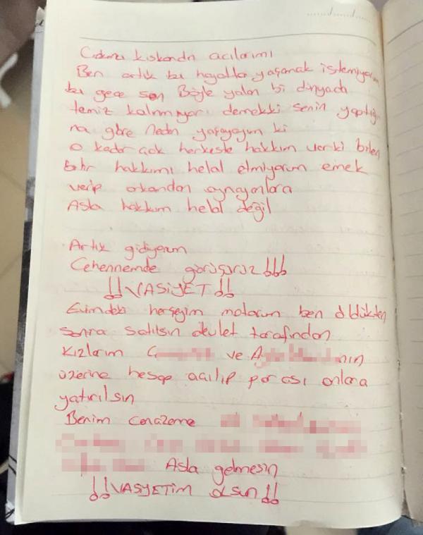 "Yine İhanet, Yine Entrika" Dedi İntihar Etti