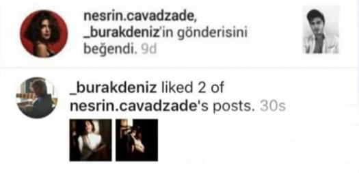 Burak Deniz ve Nesrin Cavadzade sevgili mi?