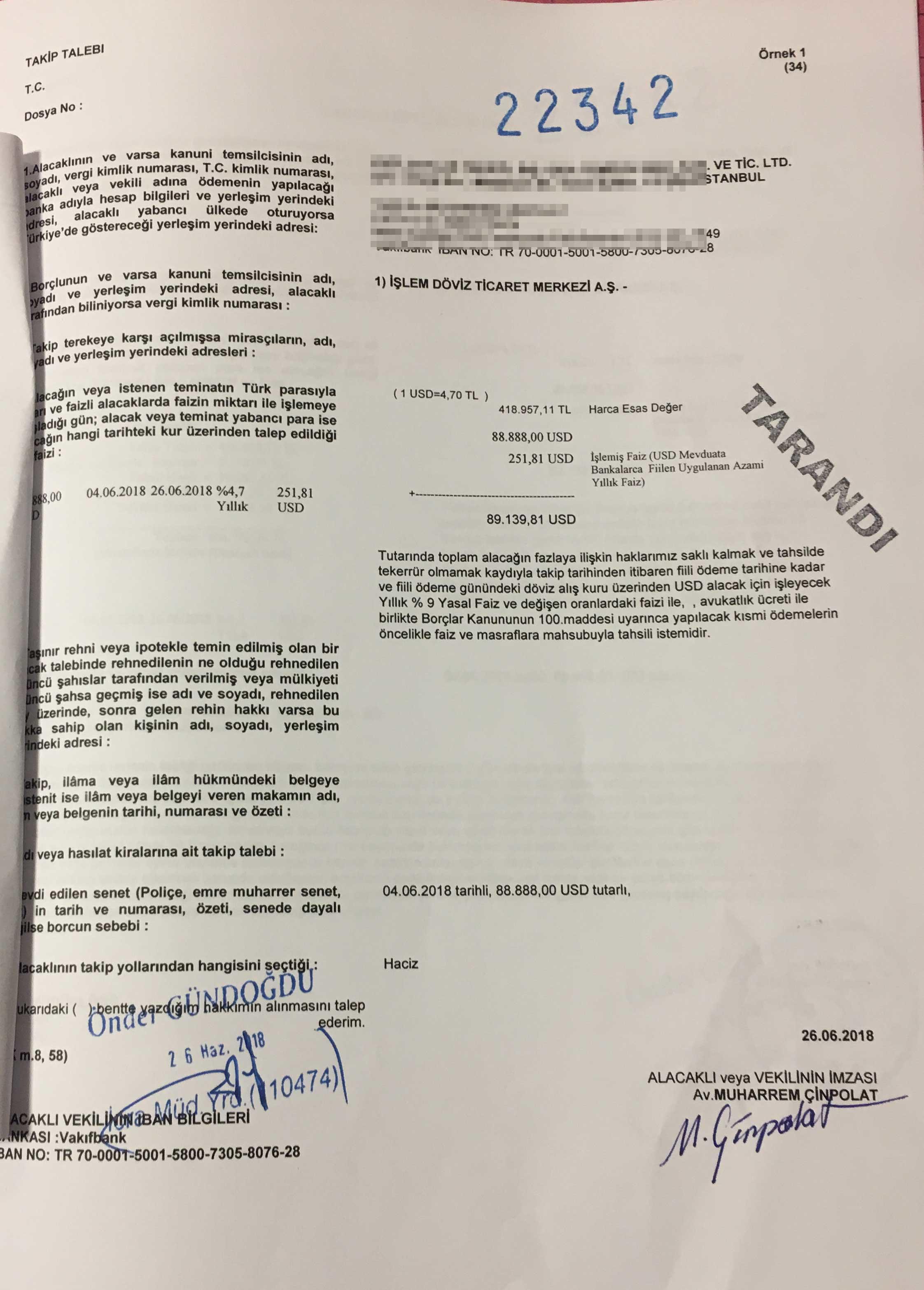 Osmanbey'deki 20 yıllık dövizci 100 milyon TL'lik vurgunla kayıplara karıştı