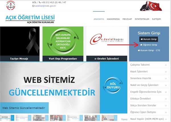 AÖL ders seçimi ne zaman 2021? AÖL ders seçimi ne zaman başlıyor, ne zaman bitiyor 2021? AÖL iş takvimi