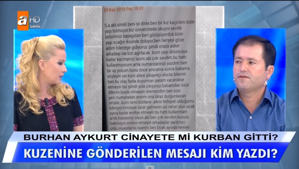 Müge Anlı'da Burhan Aykurt'un başına gelenlerden Mahmut Aykurt'mu sorumlu?
