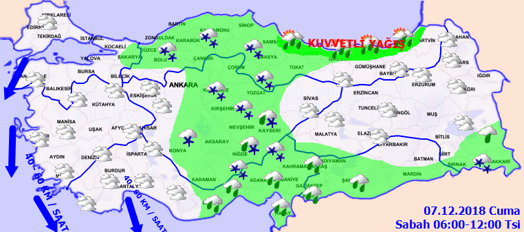Meteoloji'den Marmara Bölgesi'ne kar uyarısı!