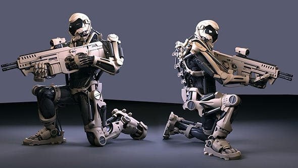 Yeni Dünyanın İnsansız Askerleri! Robot Asker İçin İlk Adım!