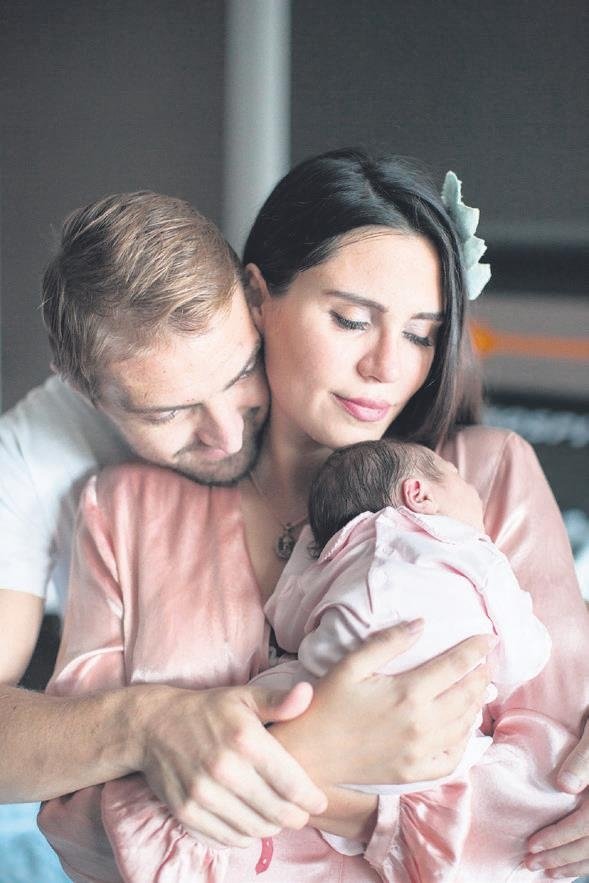 Caner Erkin ve Şükran Ovalı'nın bebekleri Mihran Ela yoğun bakıma kaldırıldı!