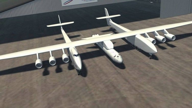 Dünyanın en büyük uçağı havalanıyor