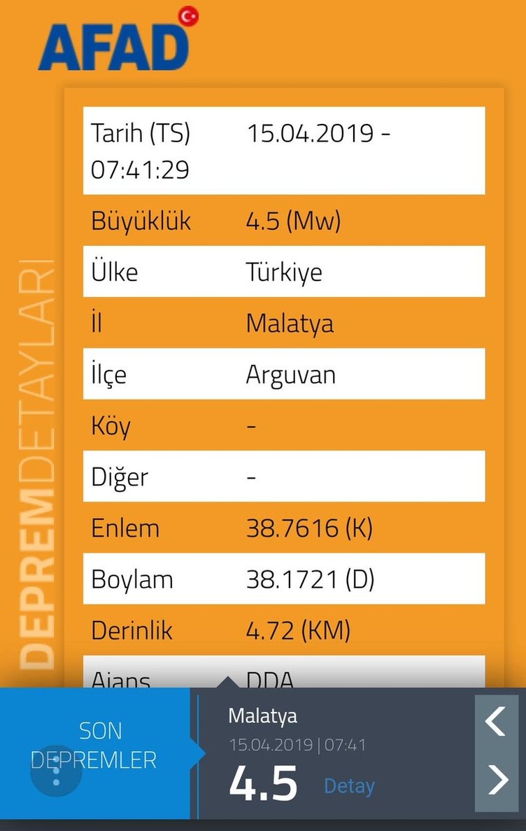 O il sabaha 4.5 büyüklüğündeki depremle uyandı