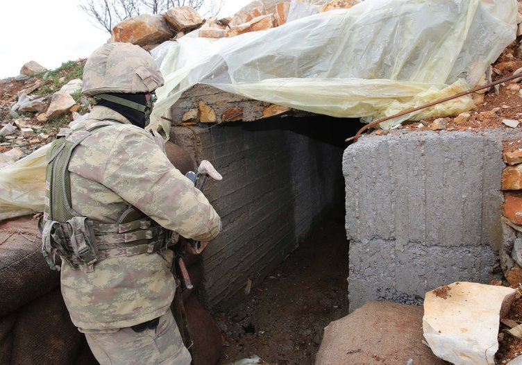 Teröristlerin 300 Metrelik Televizyonlu Tüneli