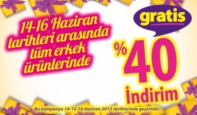 Gratis Babalar Günü indirimi 2019