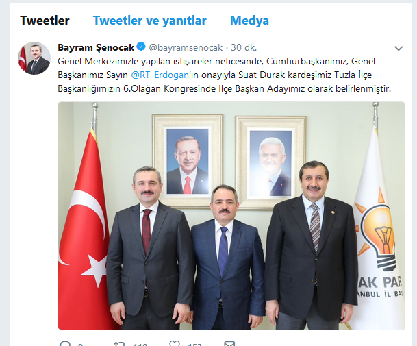 AK Parti İstanbul’un Tuzla ve Eyüpsultan İlçe Başkan Adayları belli oldu