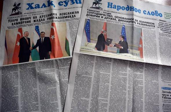 Erdoğan'ın Özbekistan ziyareti Özbek basınında böyle yer aldı
