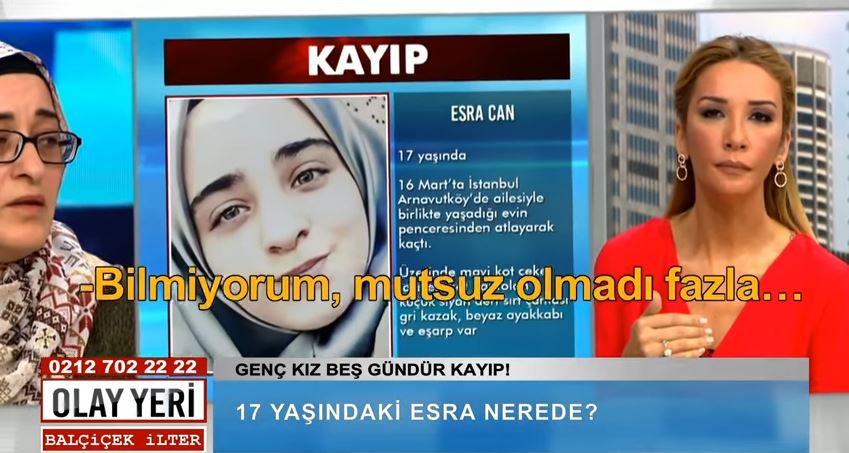 Balçiçek İlter Olay Yeri Kayıp Esra Bulundu mu, Kim Kaçırdı 26 Mart 2018