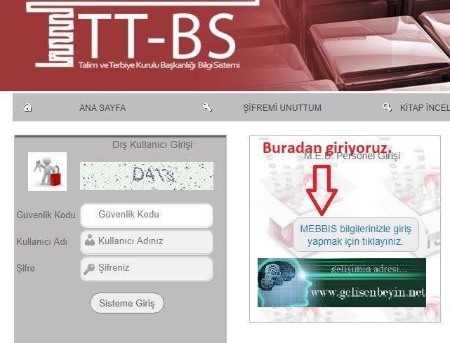 E müfredat zümre oluşturma Resimli anlatım - E-müfredat mebbis girişi