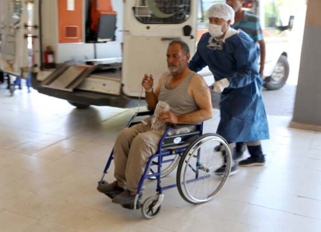 O ilimizde tarım ilacı alarmı! İşçiler hastaneye kaldırıldı