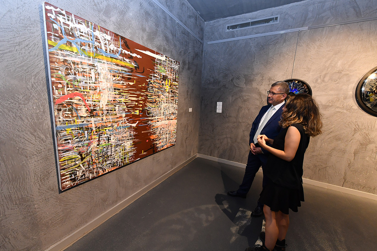 Hilmi Türkmen: ''Yaz Vakti sergisi Üsküdar’a çok yakıştı''