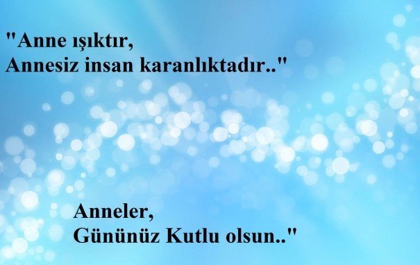 2019 Resimli anneler günü mesajları