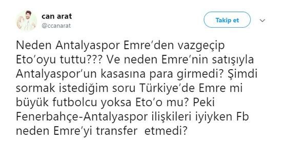 Can Arat kimdir? Samuel Eto'o ve Can Arat tartışması