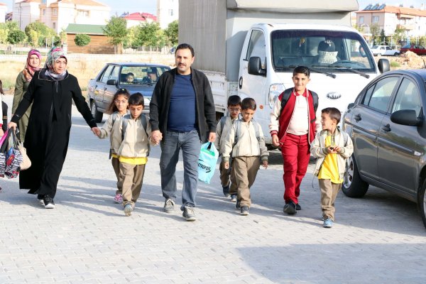 Yozgatlı beşizlerin okul heyecanı
