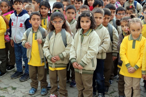 Yozgatlı beşizlerin okul heyecanı