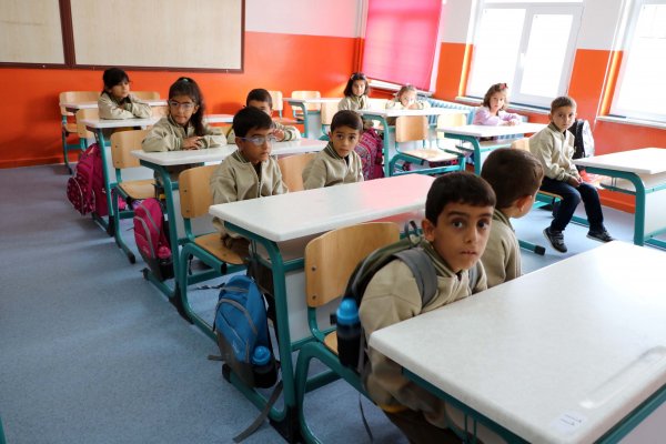 Yozgatlı beşizlerin okul heyecanı