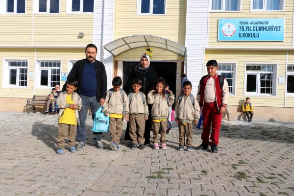Yozgatlı beşizlerin okul heyecanı