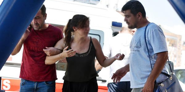 Antalya'da karı-koca kavgasa kaza yaptırdı