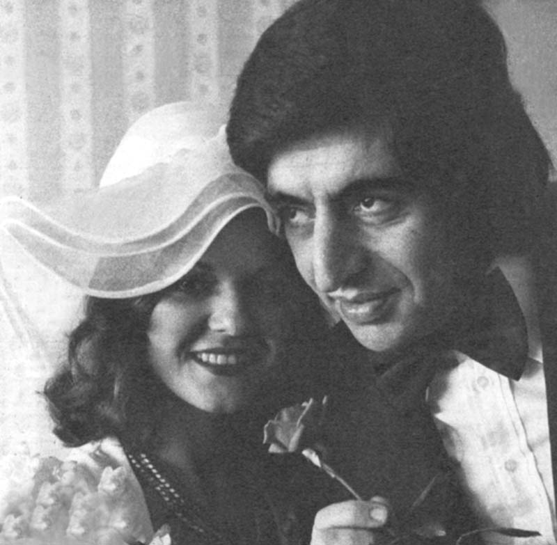 gülden karaböcek eşi ile