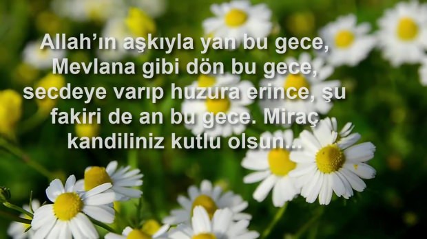 Miraç Kandili 2019 mesajları nelerdir? En güzel, en kısa, resimli kandil mesajları