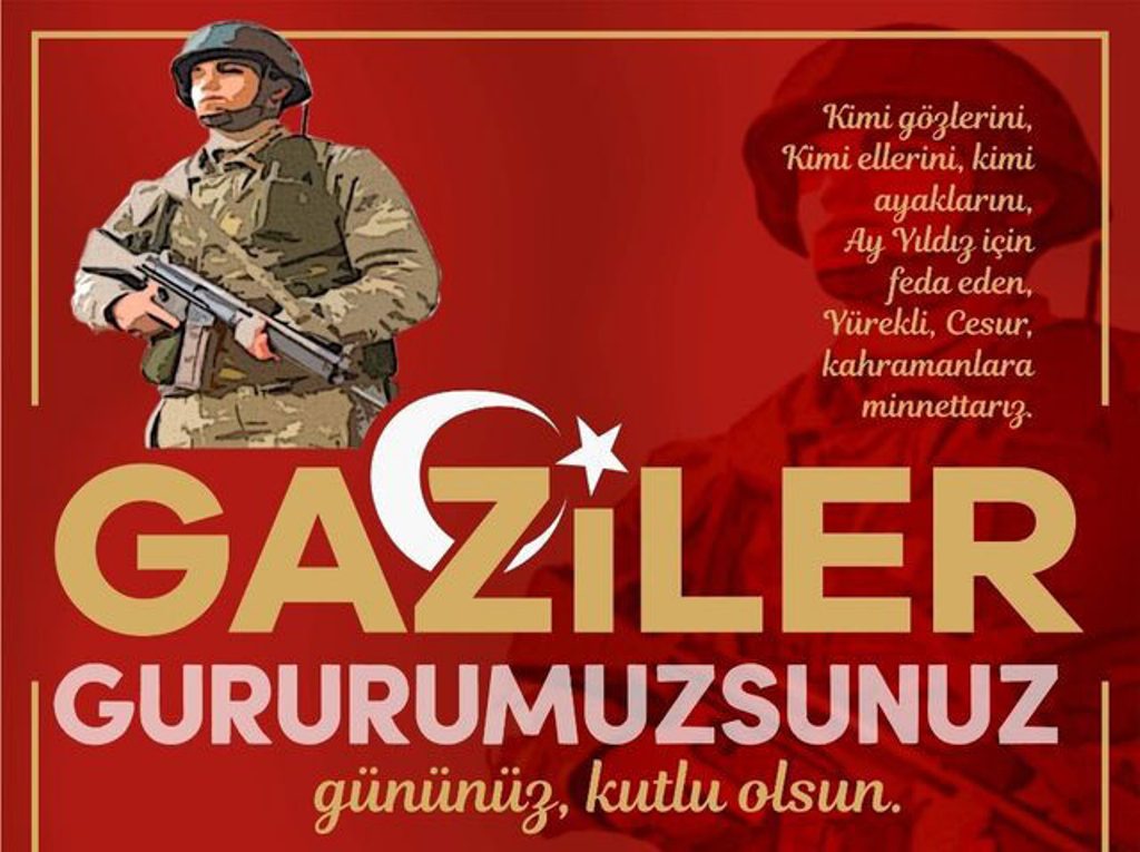 Gaziler Günü şiirleri, sözleri!