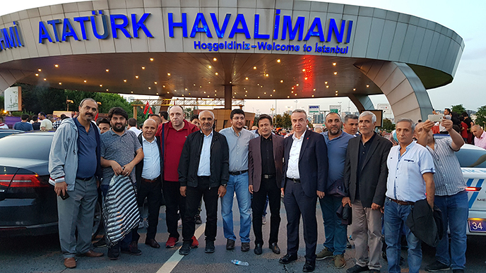 Tuzla'da 15 Temmuz şehitleri 3. yıldönümünde dualarla yad edildi