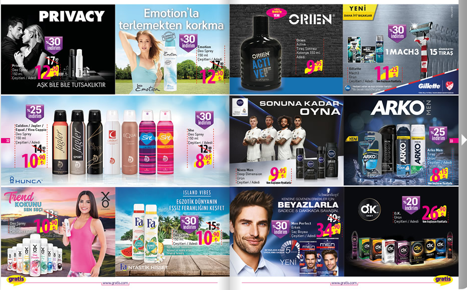 Gratis 2 Kasım 6 Aralık indirim kataloğu|Gratis Kasım ayı indirimli ürünler