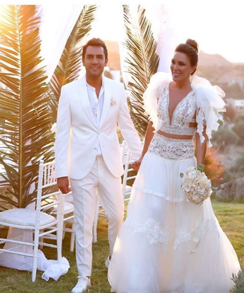 Seren Serengil'le Yaşar İpek Bodrum'dan düğün yaptı