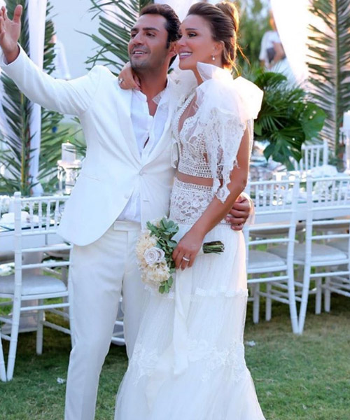 Seren Serengil'le Yaşar İpek Bodrum'dan düğün yaptı