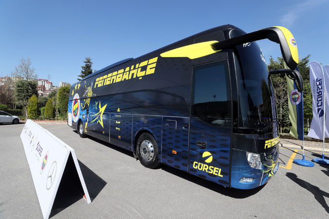 Sarı- Lacivertlilerin Göz Alıcı Yeni Otobüsü