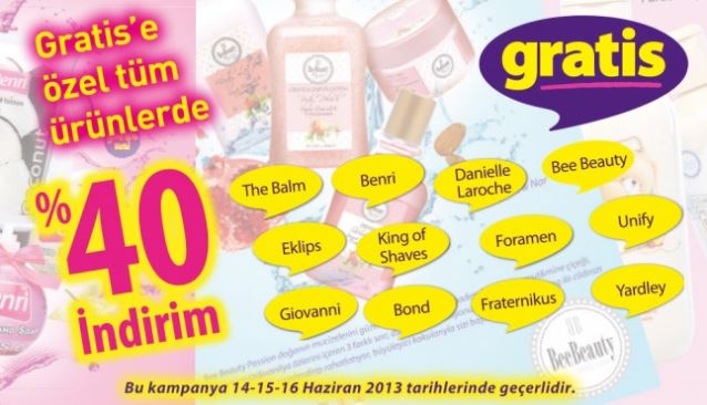Gratis Babalar Günü indirimi 2019