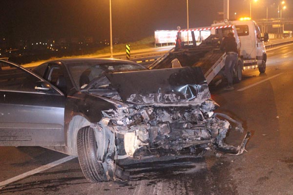 İstanbul'da inanılmaz trafik kazası!
